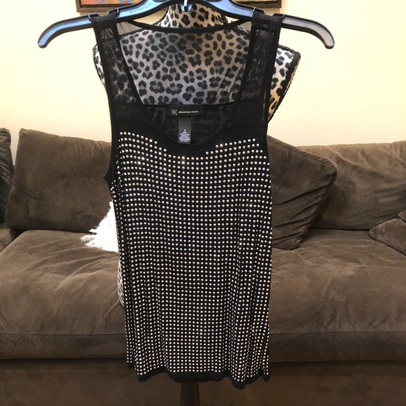 INC International Concepts Tops - Gorgeous INC tank with silver studding INC International Concepts Tops - Gorgeous INC tank with silver studding